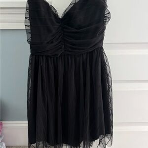 Lucy in the Sky Black Mini Dress